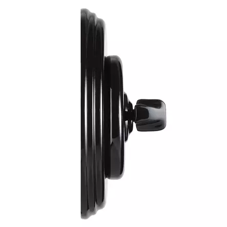 Kaksoisimpulssikytkin, vääntönupilla - Mustat posliinikytkimet - 516-026-8 - 2