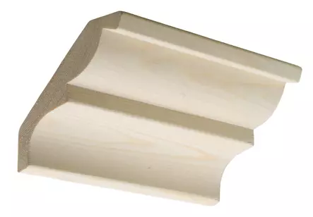 Kattolista Alhainen (12 cm) - Kattolistat - 820-721-18 - 1