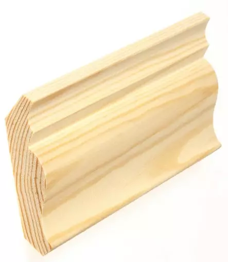 Kattolista Alhainen (12 cm) - Kattolistat - 820-721-18 - 1