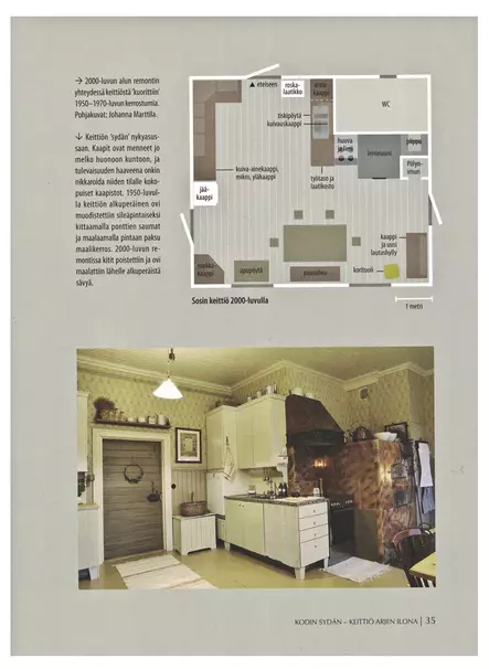 Kodin sydän - Keittiö arjen ilona - Rakennusperinteen ystävien julkaisut - 949-064-68 - 2