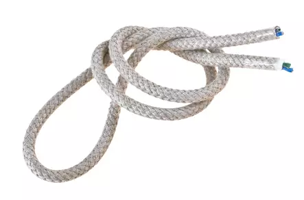 Valaisinjohto, pellava - Kankaiset valaisinjohdot - 760-002-8 - 1