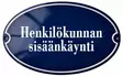 Emalikyltti 19 x 12 cm - Tekstikyltit (tilaustekstit) - 946-064-8 - 5