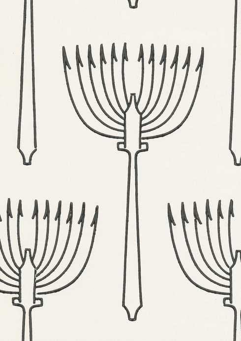 Paperitapetti Atrain, musta-valkoinen - Pihlgren & Ritola -tapetit - 69758 - 1