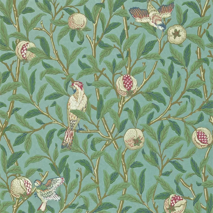 Bird & Pomegranate - William Morris -tapetit - 212538 - 1