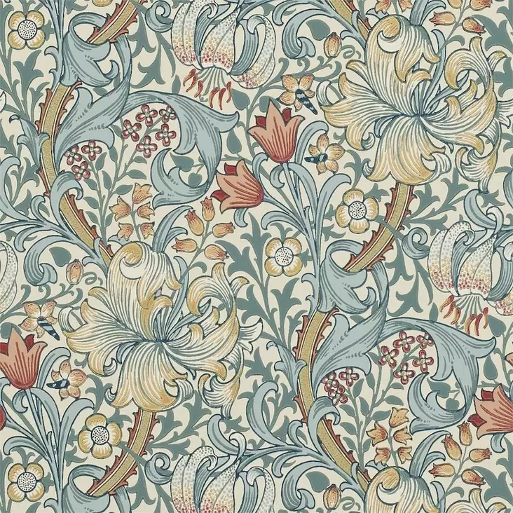 Golden Lily - William Morris -tapetit - 216818 - 1