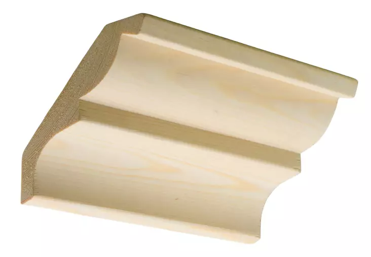 Kattolista Alhainen, kork. 12 cm - Kattolistat - 820-721-8 - 1