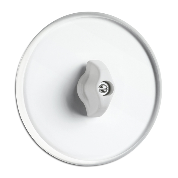 Kruunukytkin - Lasikehykselliset pistorasiat ja kytkime - 516-128-8 - 1