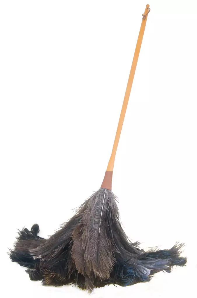 Pölyhuiska, tummanruskea - Puuesineet ja harjat - 949-035-18 - 1