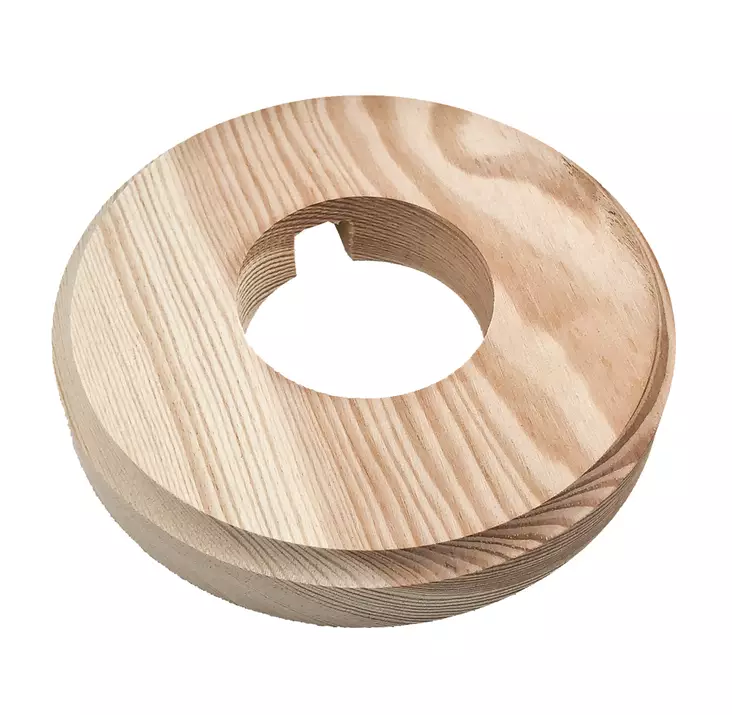 Taustalevy, pieni (mäntyä) - Varaosat valurautavalaisimiin - 518-072-18 - 1