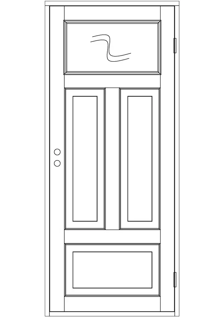 Ulko-ovi, ikkunallinen - Ulko-ovet - 100-404-8 - 1