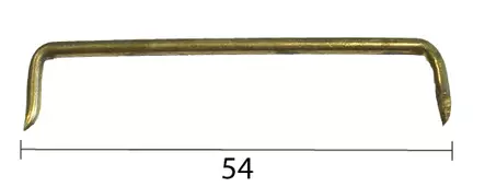 Hankauslanka, messinki - Ikkunan varaosat - 202-013-9 - 2