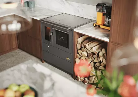 Heimdall 790 -puuhella, harmaa - Puuhellat - 715-031-79 - 2