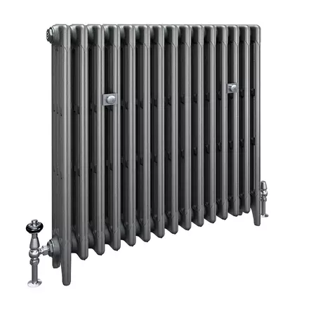 Nelipylväinen Dover, kork. 86 cm - Nelipylväinen Dover - valurautapatteri - 734-860-09 - 1