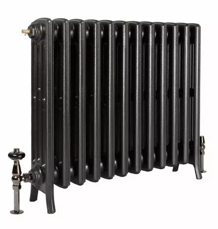 Nelipylväinen Oxford, kork. 66 cm - Nelipylväinen Oxford - valurautapatteri - 724-660-09 - 1