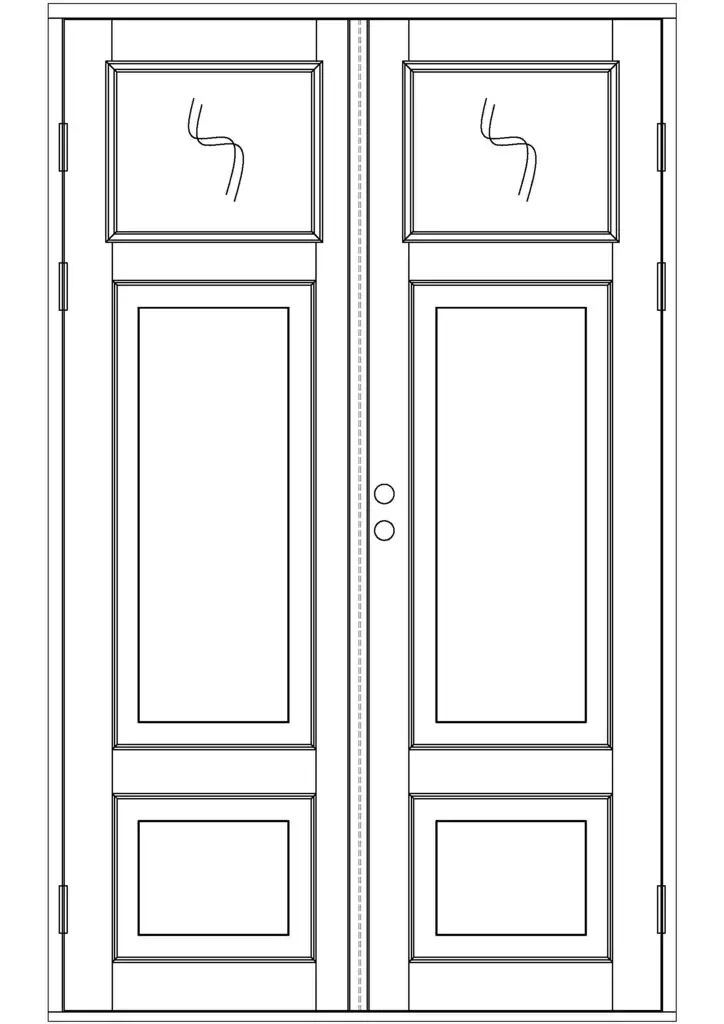 Kerrostasopariovet, ikkunalliset - Kerrostaso-ovet - 110-203-19 - 1