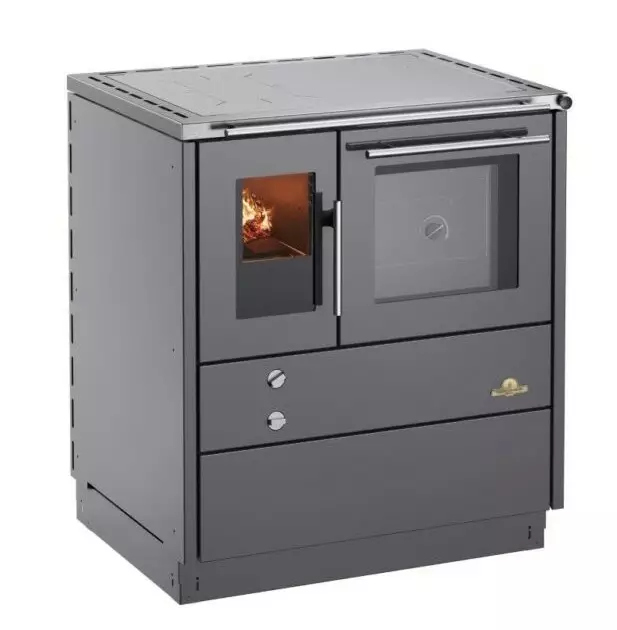 Heimdall 790 -puuhella, harmaa - Puuhellat - 715-031-79 - 1