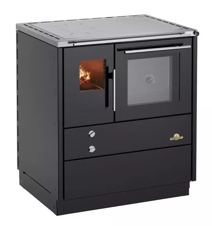 Heimdall 790 -puuhella, musta - Puuhellat - 715-032-79 - 1