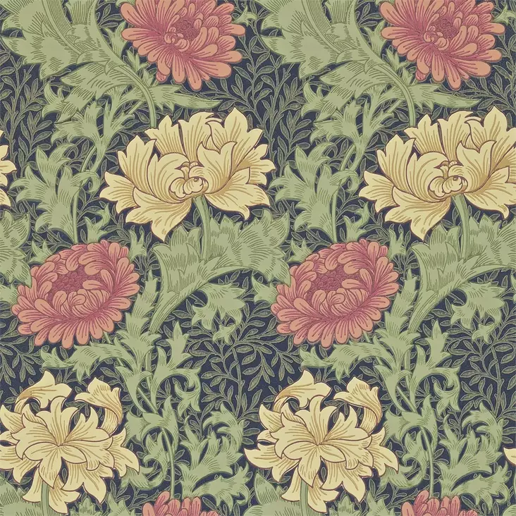 Chrysanthemum - William Morris -tapetit - 212549 - 1
