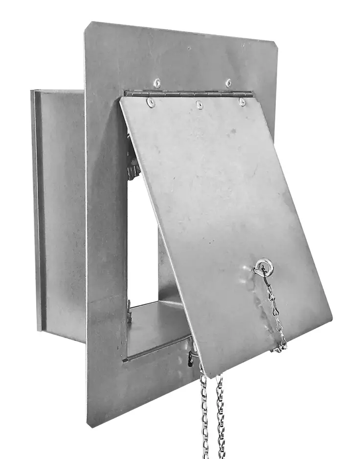 Ilmanvaihtoventtiili, painolla - Korvausilma- ja poistoilmaventtiilit - 719-015-9 - 1