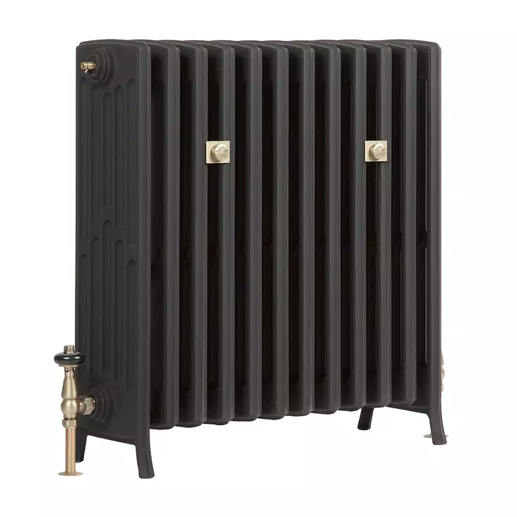 Kuusipylväinen Oxford, kork. 76 cm - Kuusipylväinen Oxford - valurautapatteri - 726-760-09 - 1