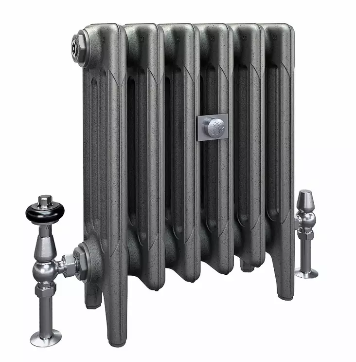 Nelipylväinen Dover, kork. 46 cm - Nelipylväinen Dover - valurautapatteri - 734-460-09 - 1