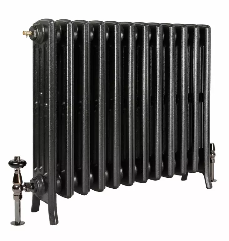 Nelipylväinen Oxford, kork. 66 cm - Nelipylväinen Oxford - valurautapatteri - 724-660-09 - 1