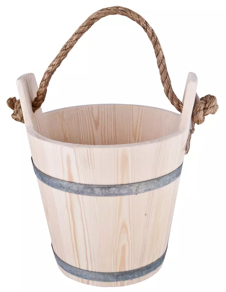 Puuämpäri - Puuesineet ja harjat - 949-037-9 - 1