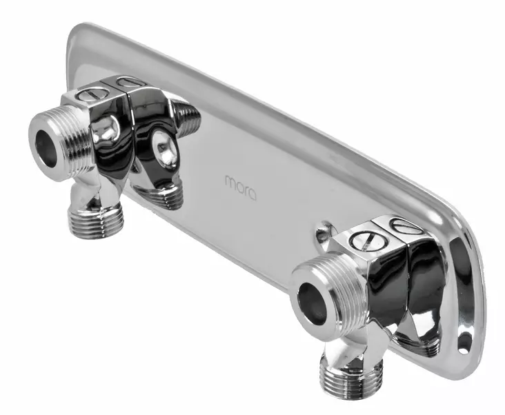 Seinäasennuslevy, suluin - Lisävarusteet hanoihin - 418-008-9 - 1