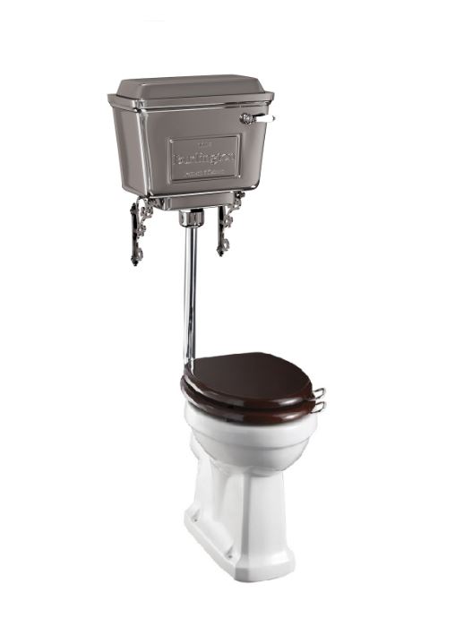 Wc-istuin, kromatulla yläsäiliöllä - WC-istuimet, yläsäiliöllinen (matala) - 415-035-9 - 1