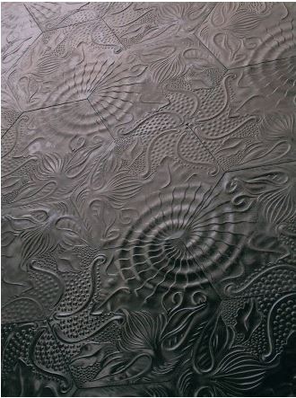 Sementtilaatta Gaudi, musta - Yksiväriset VIA -sementtilaatat - 60G - 1