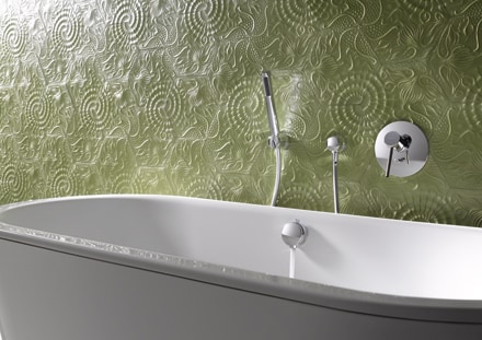 Sementtilaatta Gaudi, vihreä - Yksiväriset VIA -sementtilaatat - 21G - 1