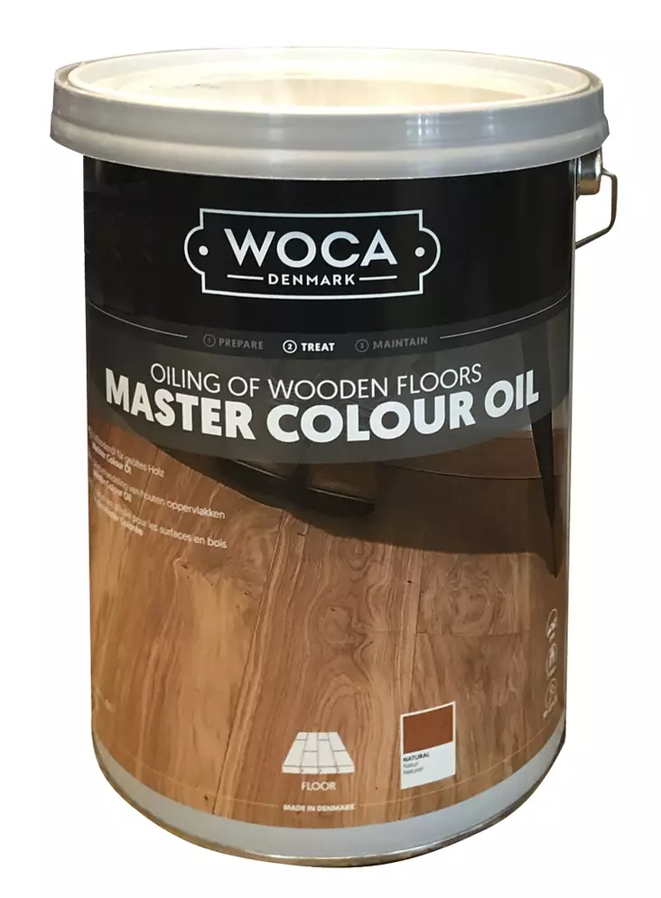 Lattiaöljy WOCA, väritön - Lattian käsittelyaineet - 860-093-5L - 1