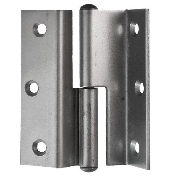 Huullettu sarana, kork. 6,1 cm - Pyöreäpäiset ikkunasaranat - 105-006R - 1