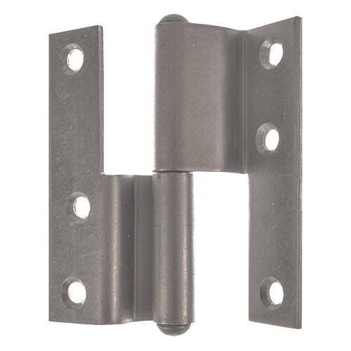 Nostosarana, kork. 9,8 cm (huullettu) - Pyöreäpäiset saranat - 107-017R - 1